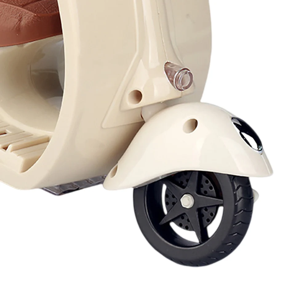 Colección de bicicletas eléctricas de simulación, colección de juguetes de motocicleta de simulación en miniatura giratoria de 360 grados, juguetes de motocicleta acrobática