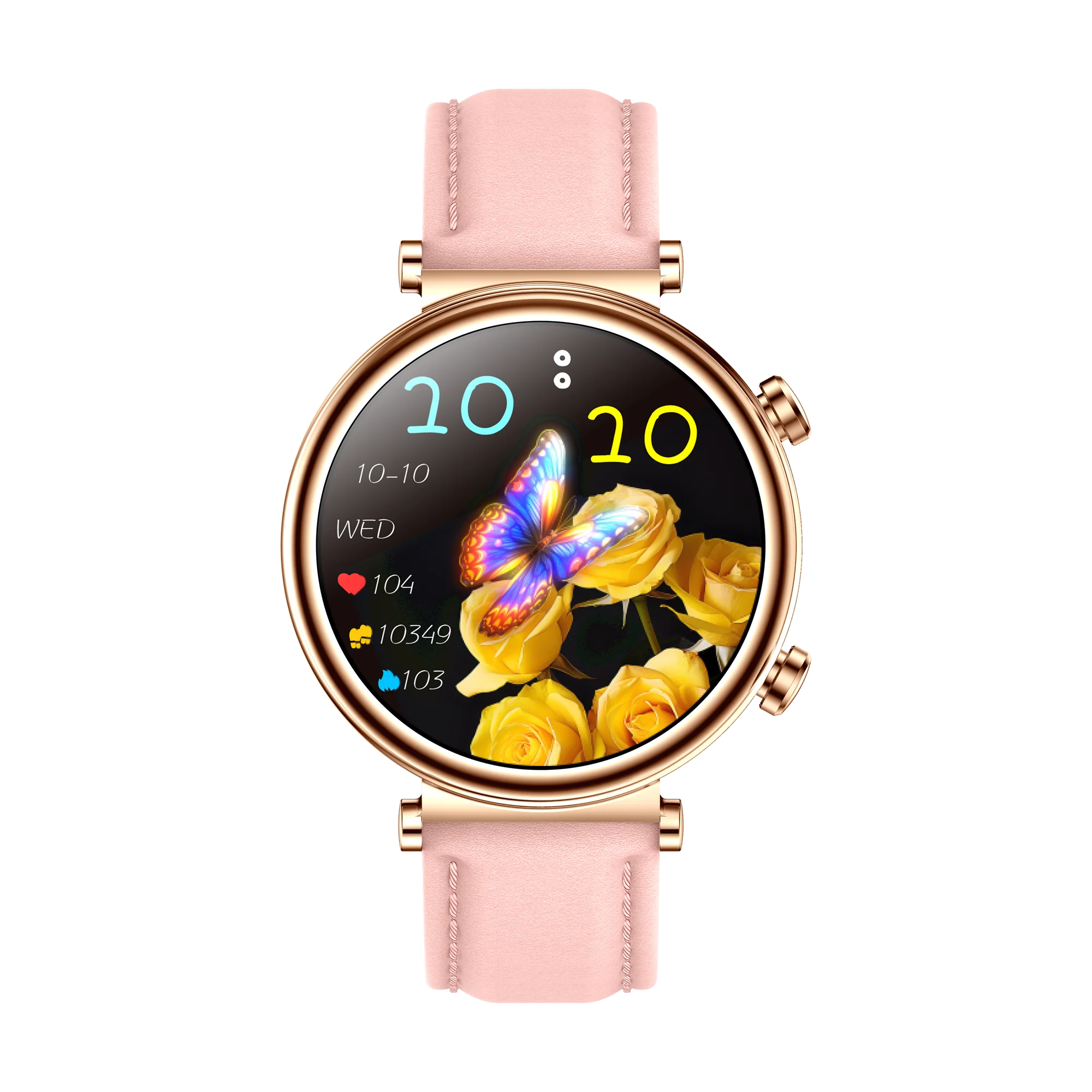 TLCRETE ใหม่มาถึง T86 สมาร์ทนาฬิกาผู้หญิงฟิตเนส Tracker สร้อยข้อมือ Dynamic Heart Rate กันน้ํา IP67 บลูทูธ I