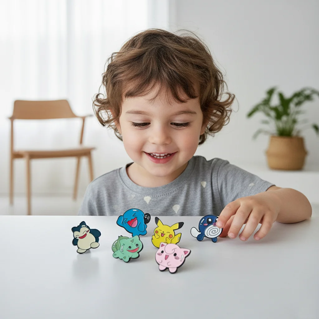 6 قطعة مجموعة دبابيس أنيمي n المينا Jigglypuff Poliwag لطيف الحيوان دبابيس الاطفال مجوهرات هدية تحصيل اللعب لصديق