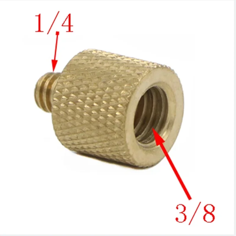 1/4" to 3/8" Male to Female Thread Screw Mount Adapter Tripod Plate Screw mount for Camera Flash Tripod Light Stand