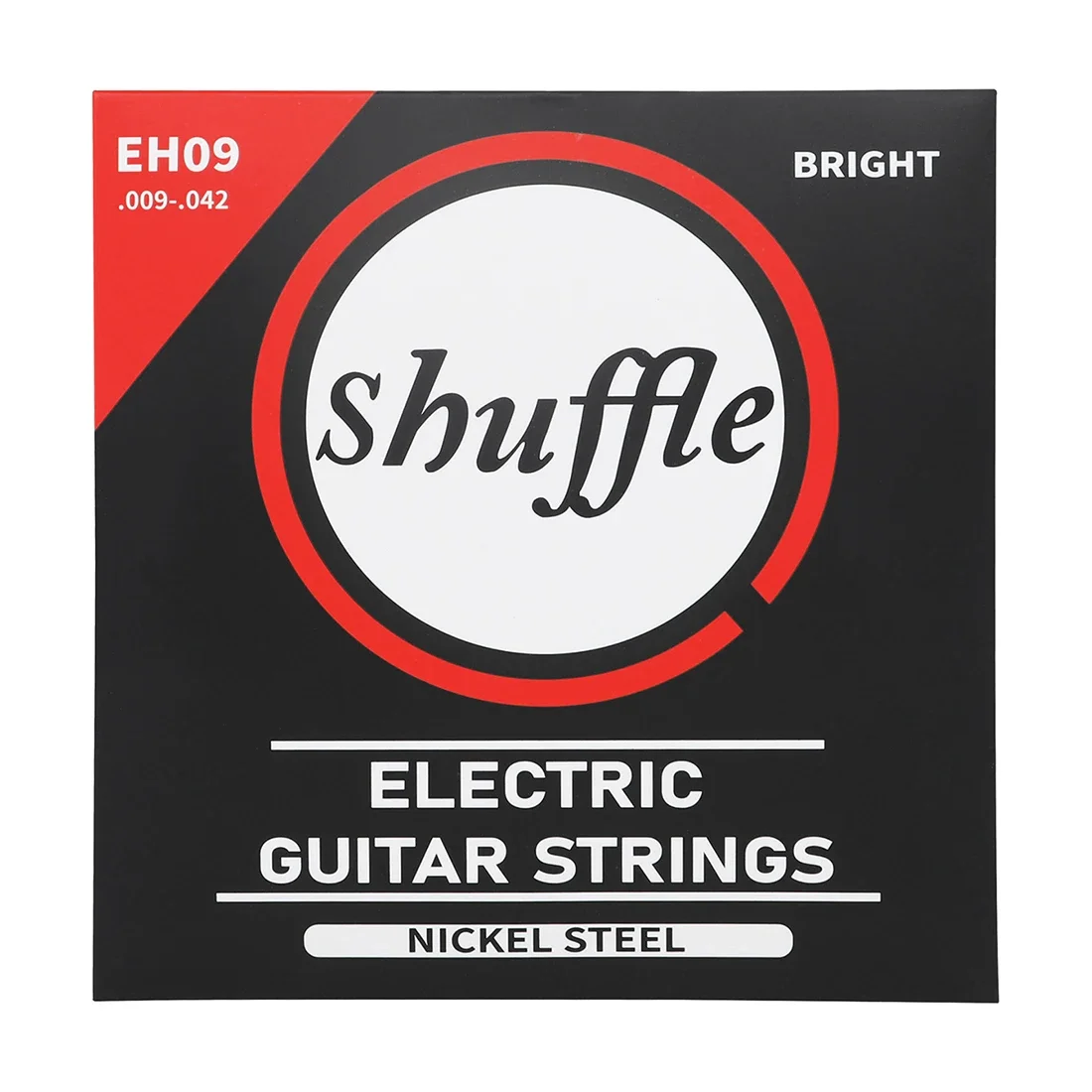 Shuffle EH09 Electric Guitar Strings Nickel Steel Bright Anti-rust Coating Hexagonal Alloy Wire Guitar Parts & Accessories