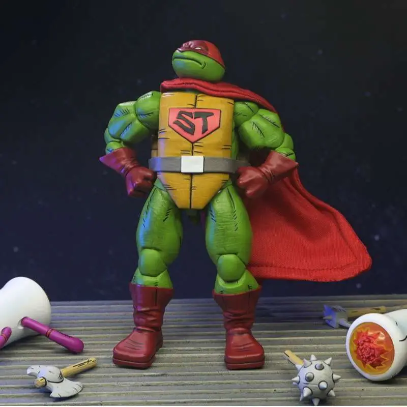 

NECA brand new gold label magic turtle superhuman turtle action figure model