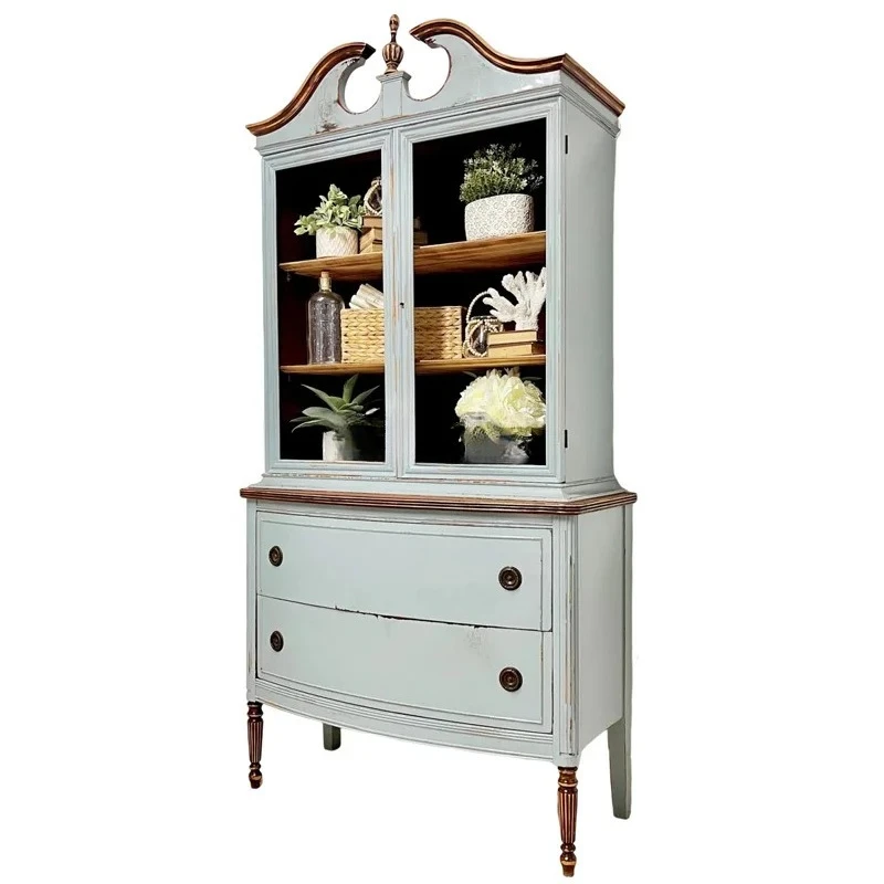 

retro old wine cabinet villa restaurant side cabinet