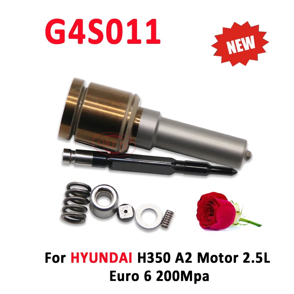 

ORLTL новая дизельная форсунка G4S011 33800-4C940 33800-4A900 295700-0140 295700-0820 для двигателя HYUNDAI H350 A2 2,5 л евро 6