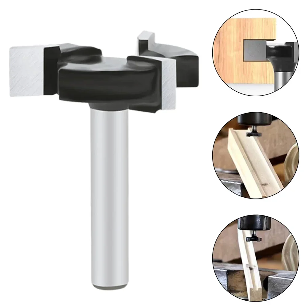 Router Bits Efficient CNC Spoilboard Surfacing Router Bit with 3 Flutes Ensures Fast and Precise Planing