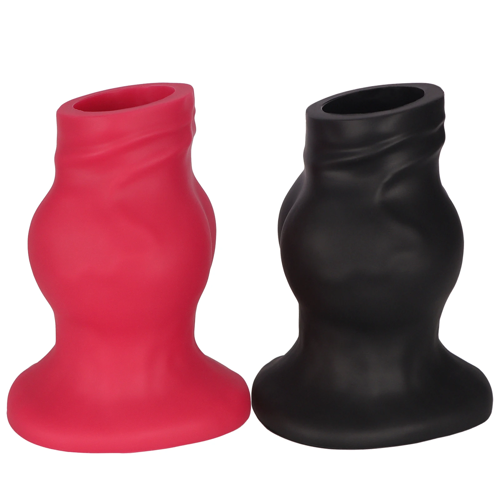 Huge Speculum Hollow Anal Plug Suction Cup Big Anal Butt Plug Dilator Training Expansion Big Anal Plug Adult Sex Toys For Gay
