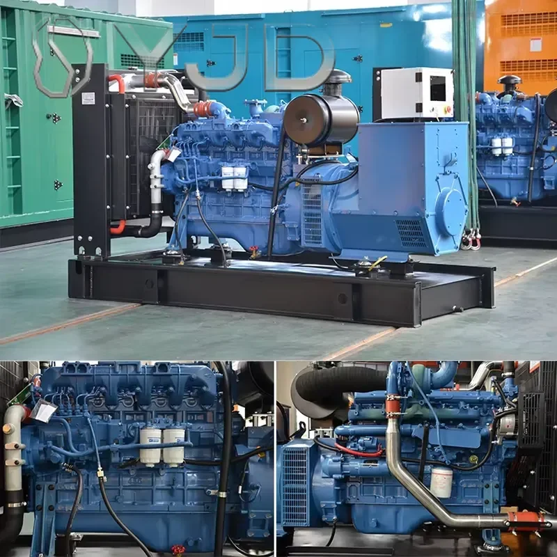YJD Yuchai Water Cooled diesel Engine 90kw Stamford Electric diesel Generator Set