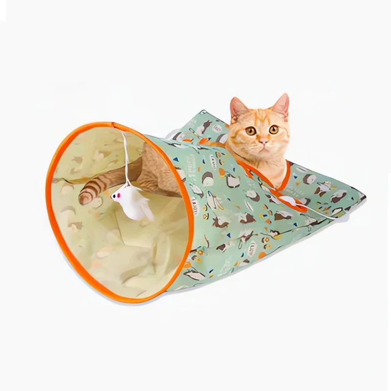 Madden Teasing Cat Sticks Cat Toys To Relieve Boredom Cat Drills Bags To Make Noise Paper Cat Tunnels Cats Pet Supplies