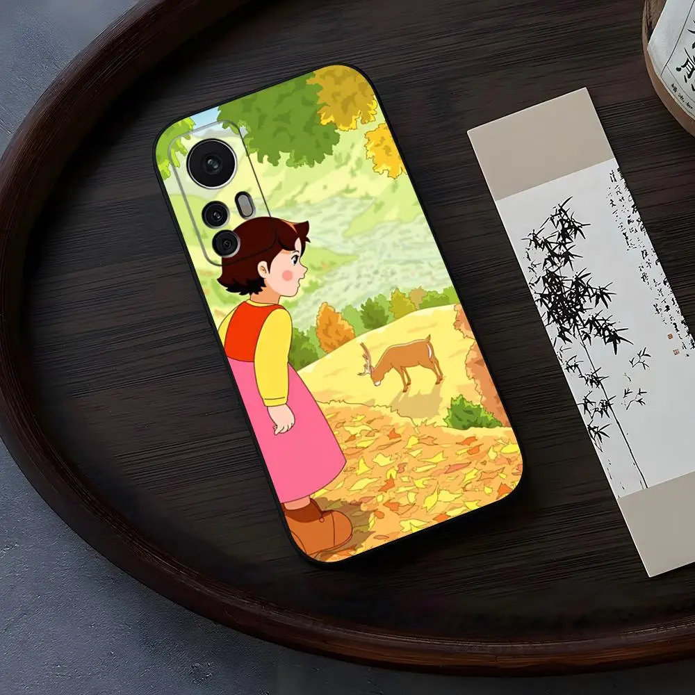 Cute Heidi for Xiaomi Redmi Note 13 14 10 12 Pro POCO X5 F4 F5 Pro 12 13 11T Lite Ultra Fundas Cover