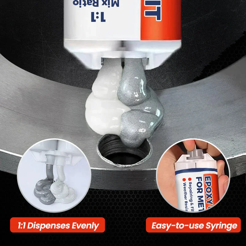 

50-100g Heat Resistant Waterproof Metal Repair Glue Cast Iron High Strength Repairing Adhesive Agent Tool Casting AB Glue
