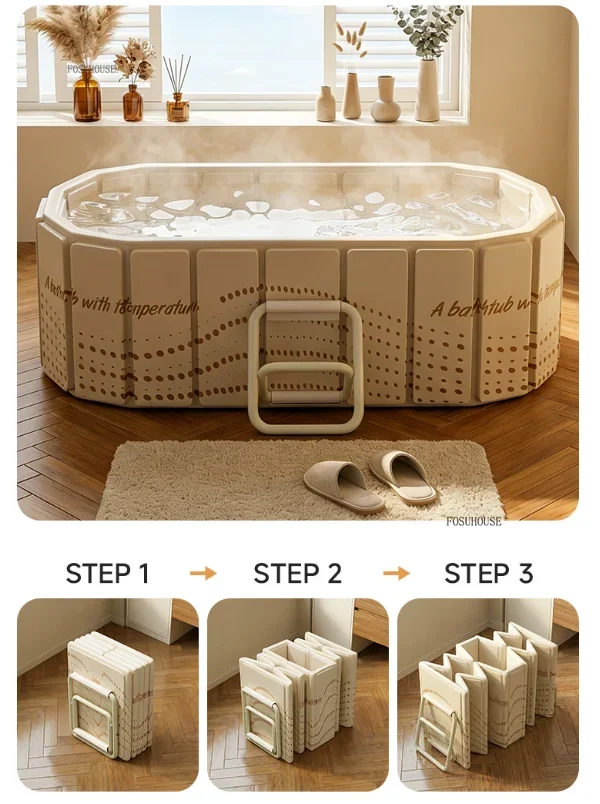 #Couples' Two-Person Portable Bathtubs Foldable Full-Body Bathtub for Adults Modern Seated Bathing Tub Home Use Sit-Bath Tubs