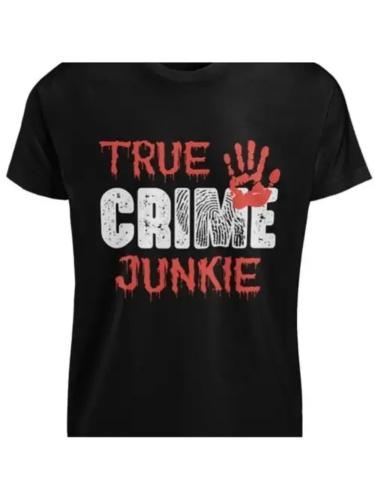 

TrueT-SHIRT S-3XL Funny Murder Show Addict Horror Fan Birthday TEE
