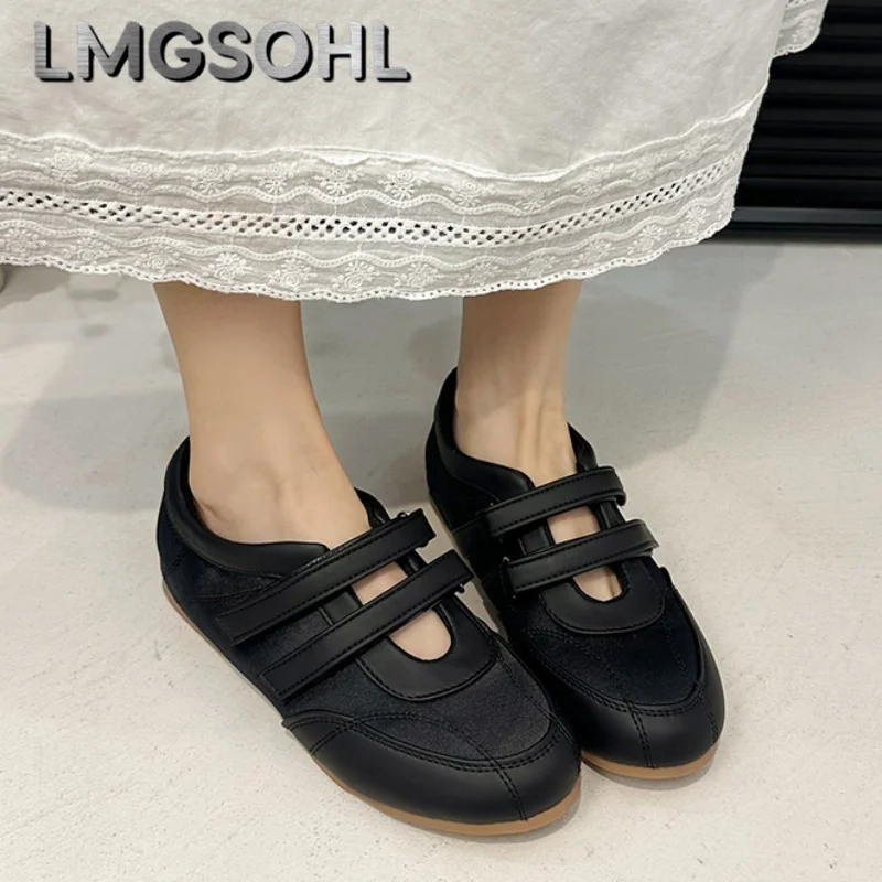 

Sport Women Flats Shoes Casual New Loafers Fashion Summer Sneakers 2025 Running Sandals Walking Shallow Ballet Dance Shoes Woman