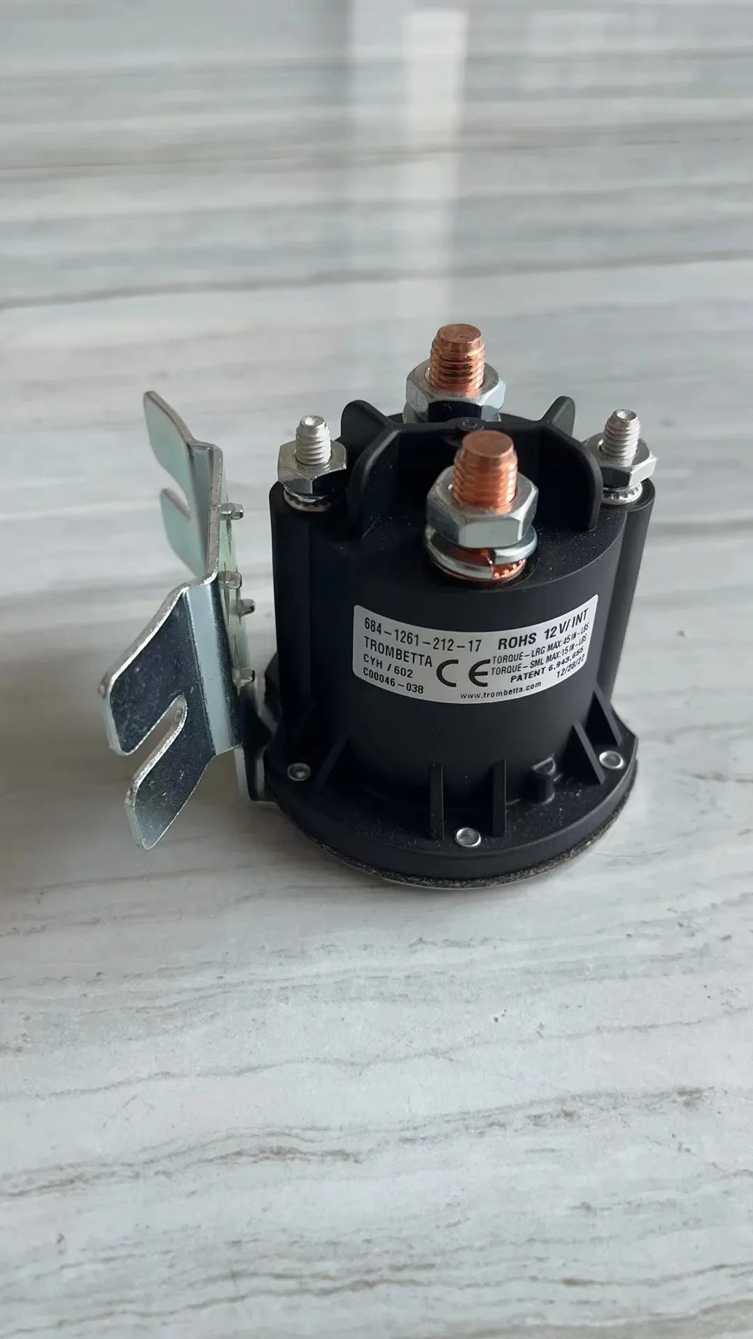 784-2421-020-02 684-1261-212-17 634-1241-212-02 ROHS 12V/INT 24V/INT Electric forklift start switch relay contactor