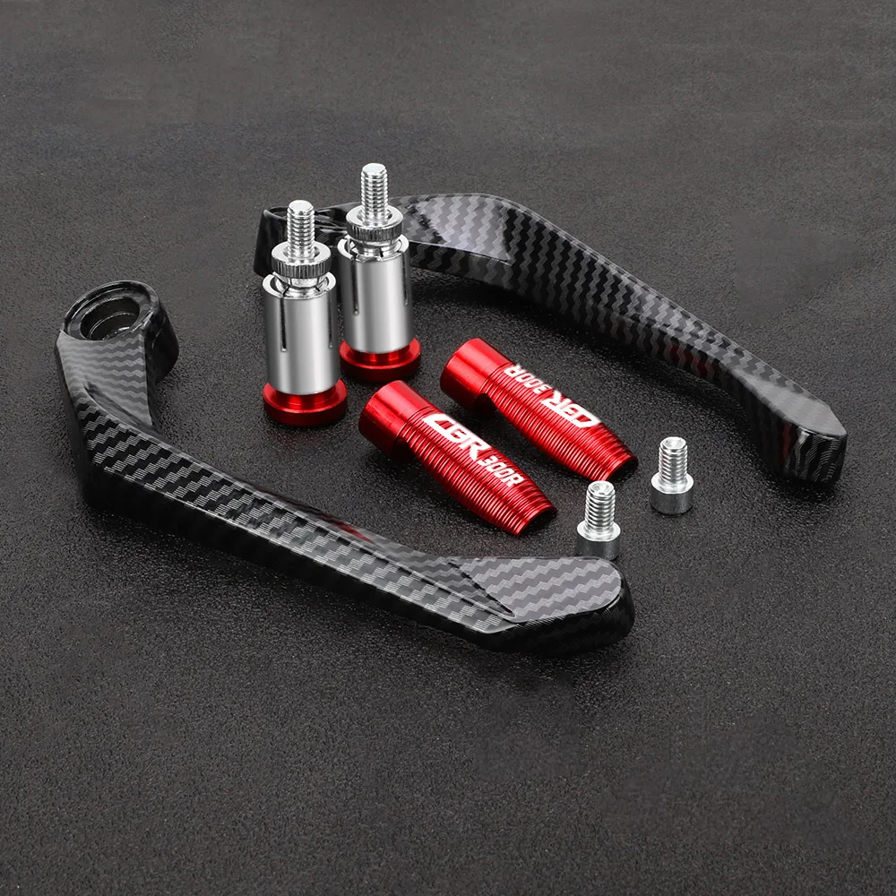 

FOR HONDA CBR300R CBR 300R CBR300 R 2011-2024 Motorcycle Aluminum Handlebar Brake Clutch Lever Hand Guard Protector Handguard