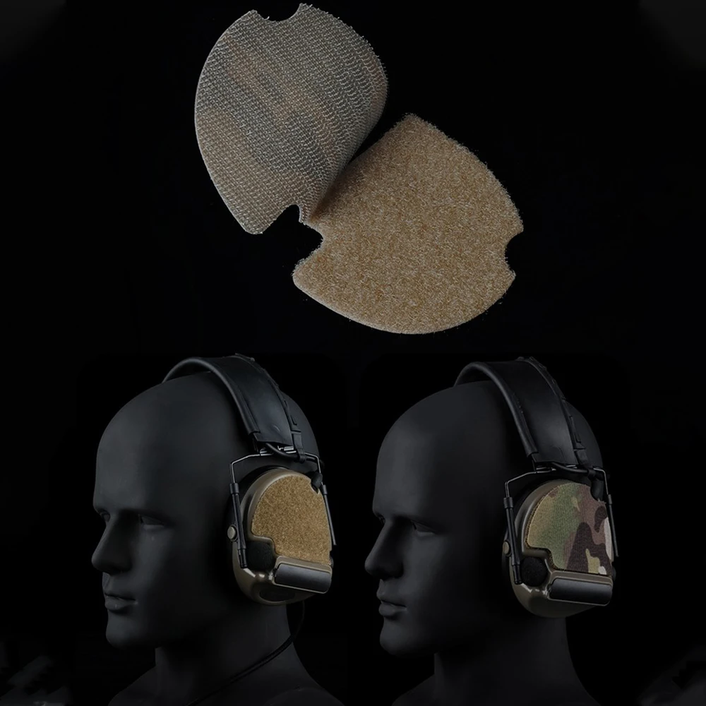 Pegatinas para auriculares de la serie Tactical COMTAC Pegatina para guardar el cable de los auriculares Airsoft Accesorios para caza y tiro con paintball