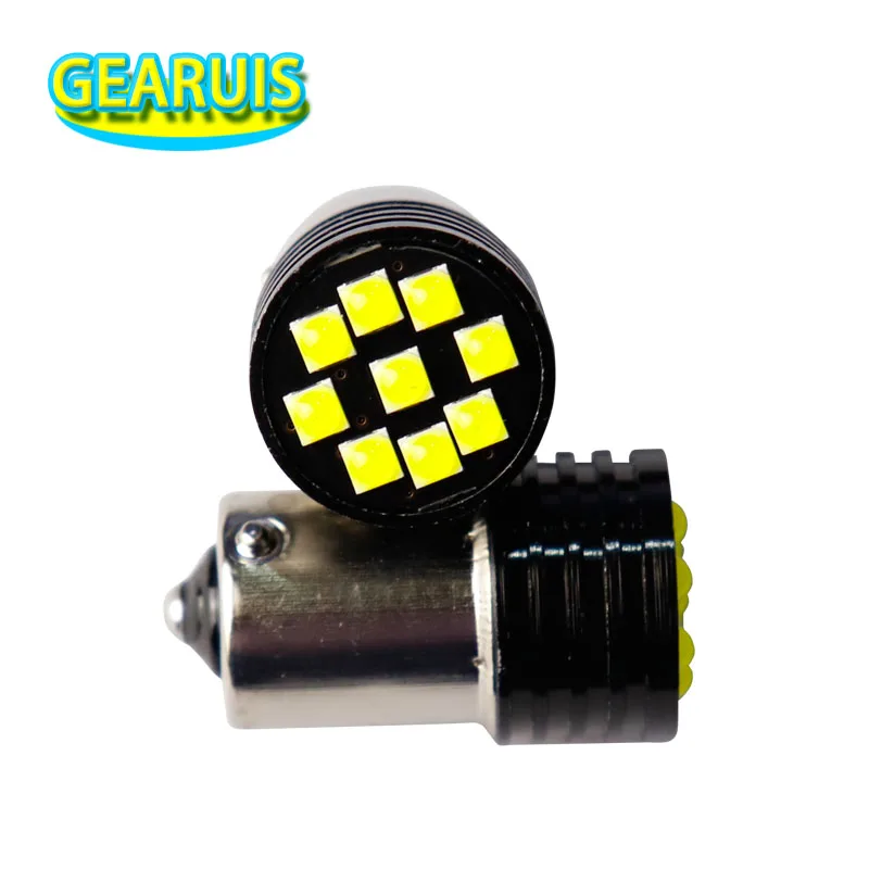 

10pcs IC driver 1156 BA15S 9 smd 3030 LED 0.21A 1157 BAY15D 7443 3157 Turn Signal Brake Stop Reverse Lights DC 12V to 16V