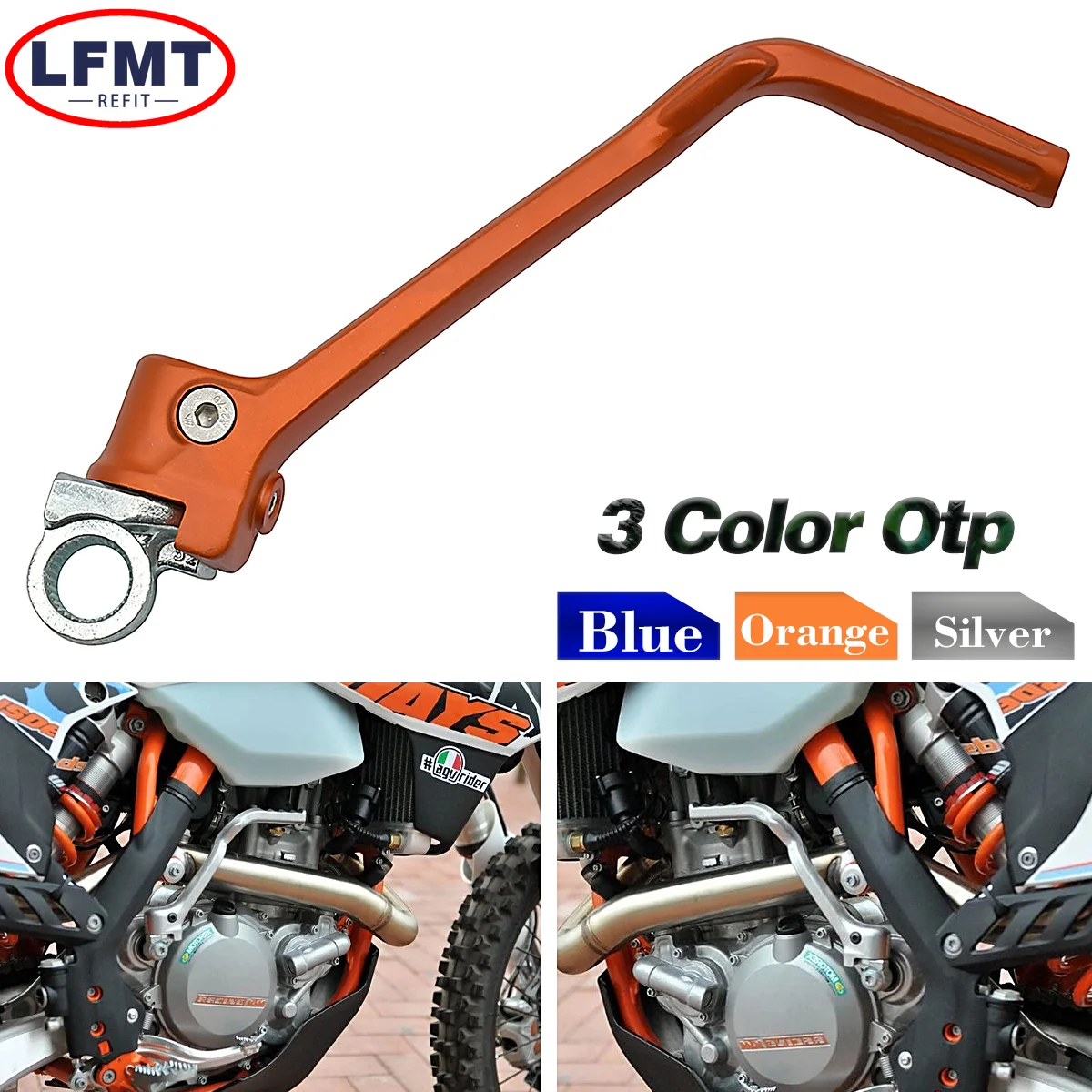 Motocross Forged Kick Start Starter Lever Pedal For KTM 125 150 200 SX XC XCW SX125 SX150 XC150 XCW200 For Husqvarna TC125 TE125