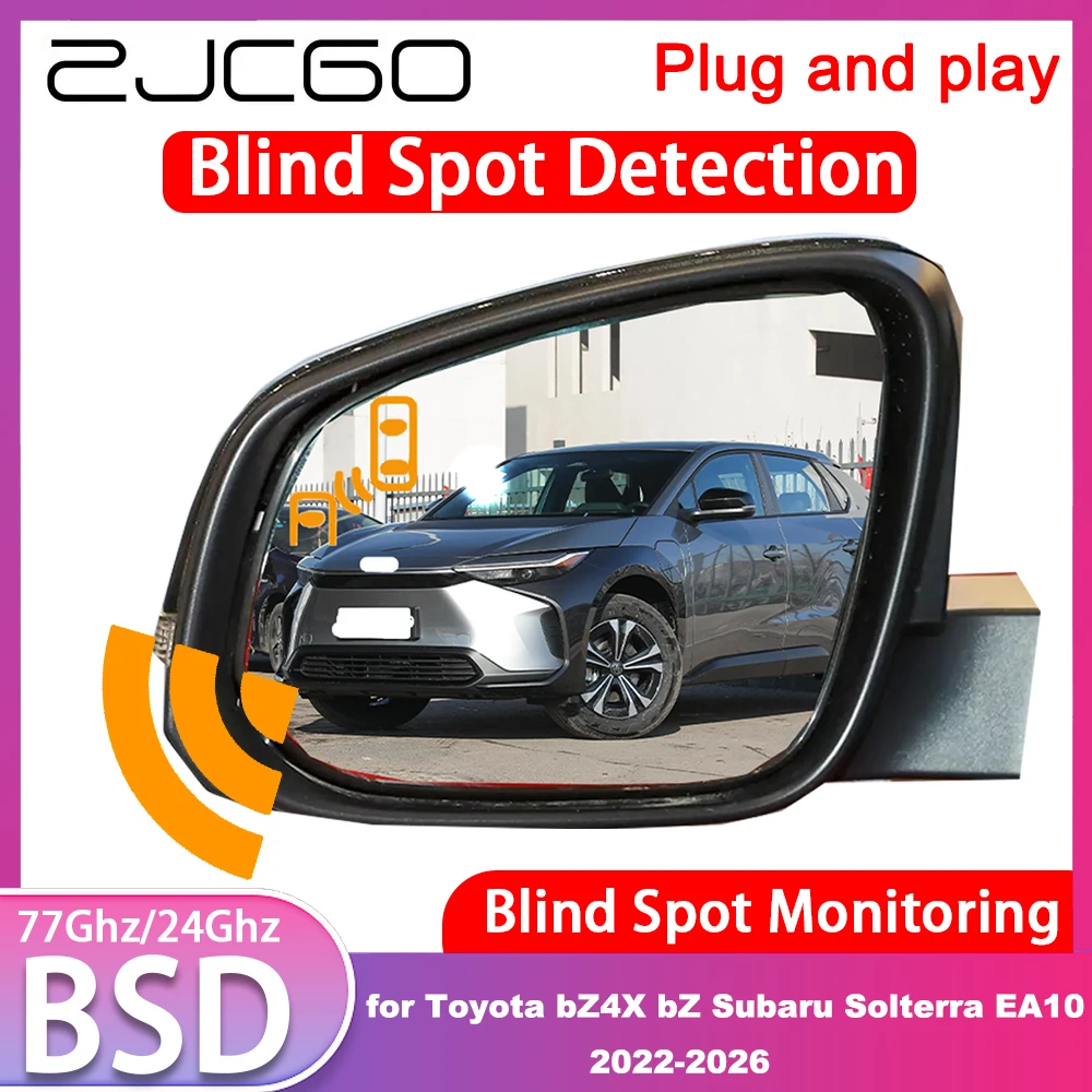 for Toyota bZ4X bZ Subaru Solterra EA10 2022-2026 Blind Spot Detection Monitoring Warning Lane Assist System 77GHz Radar Detecto
