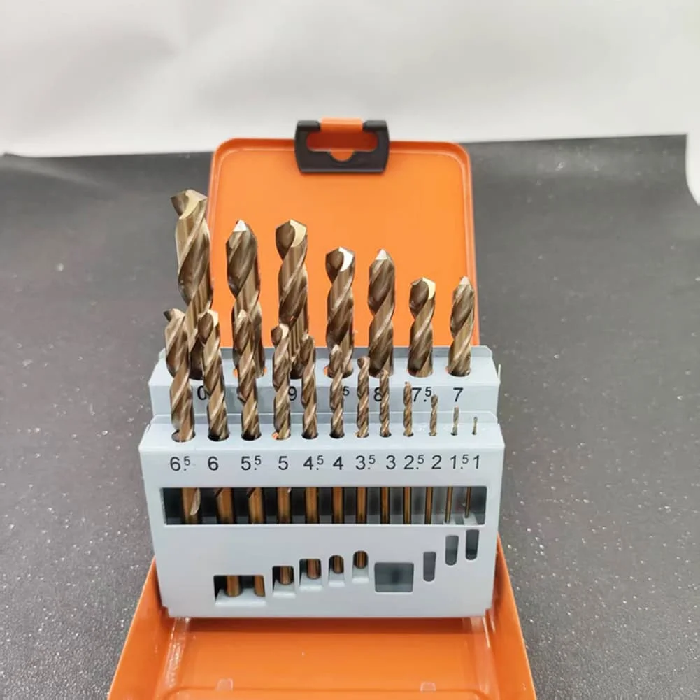 HSS Cobalt Alloy As Shown Cobalt Drill Bit Set Suitable For Professionals HSS And Cobalt Alloy Reduced Burr Cutting