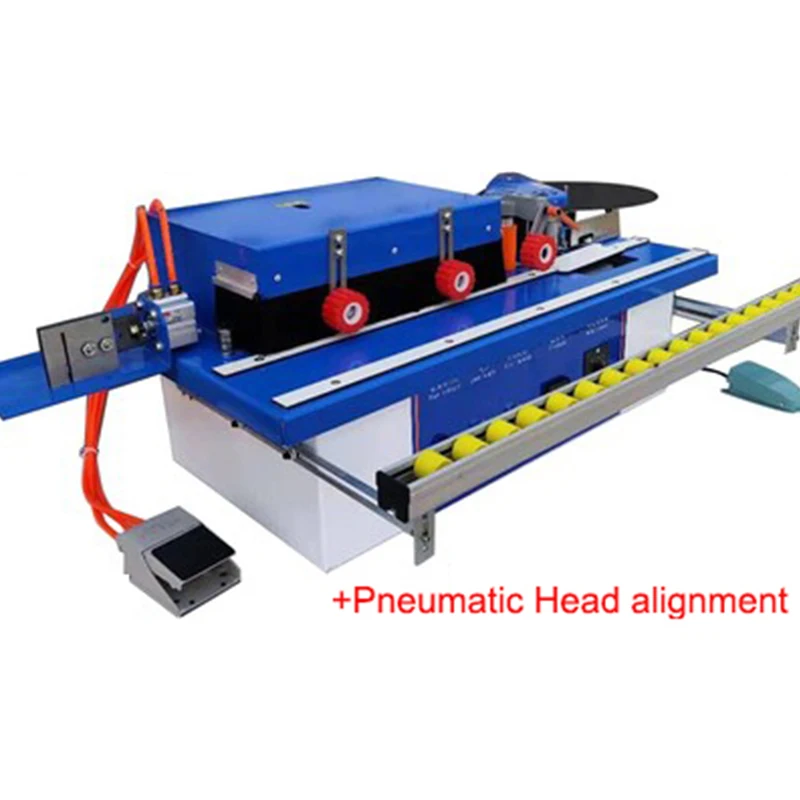 Small and Multifunctional Version Woodworking Double Side Gluing  High-speed Edge Banding Machine