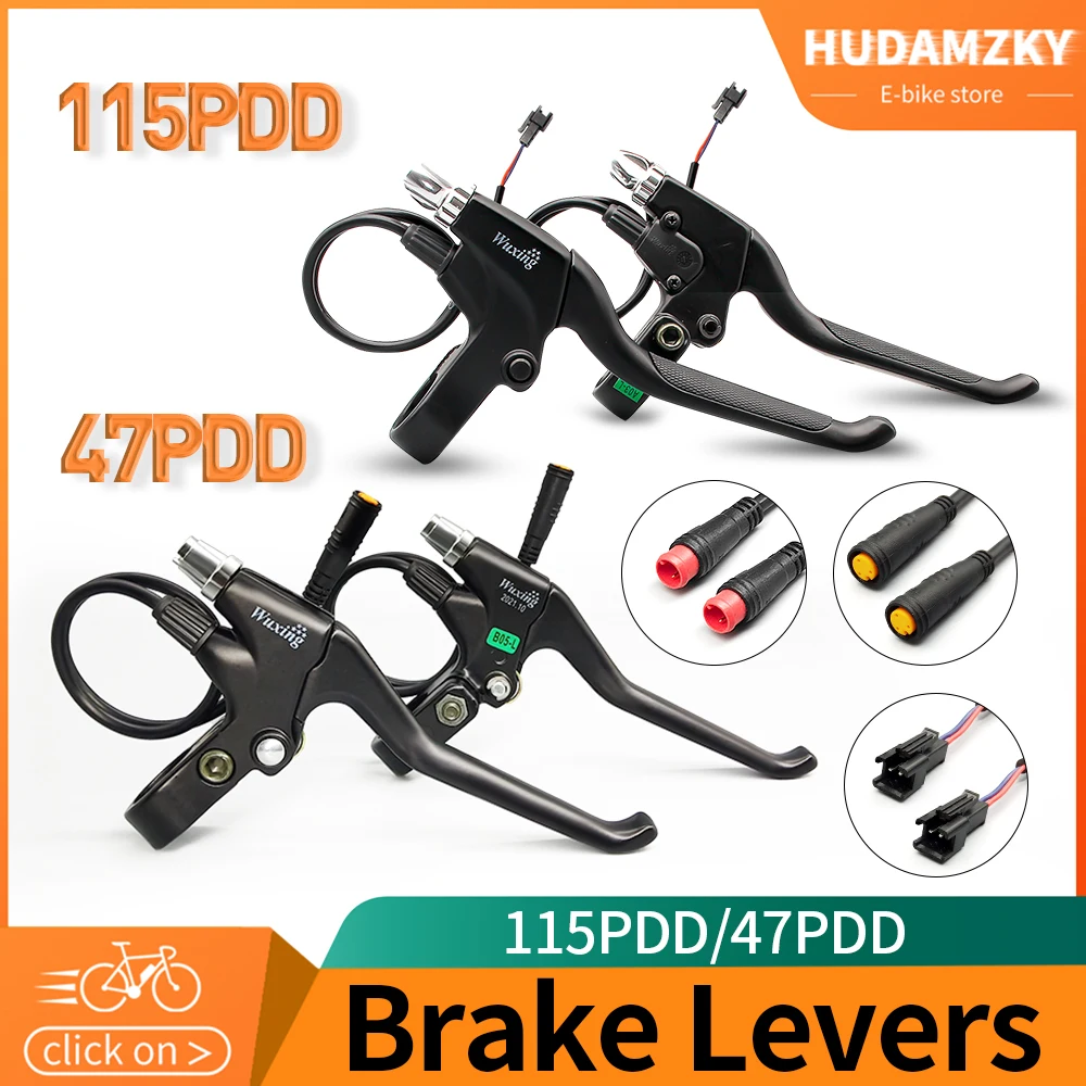 WuXing 115PDD/47PDD leva del freno Ebike Cut Off Power bicicletta elettrica E-scooter Ebreak spina connettore SM impermeabile