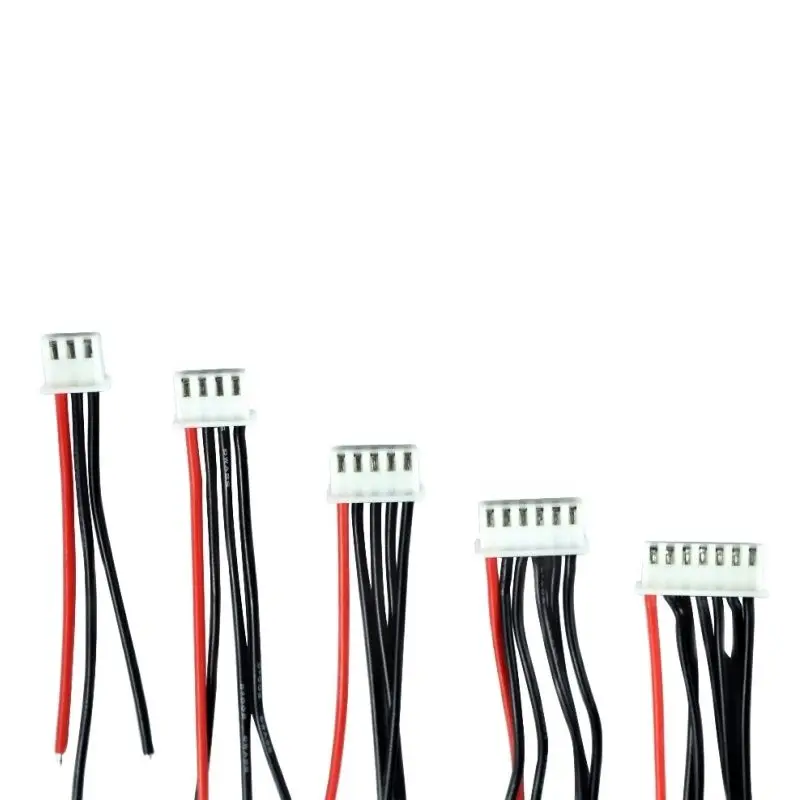 Adaptador de conector de silicona JST XH 2S 3S 4S 6S 22 AWG, cambiador de enchufe, Cable de alambre para batería Lipo RC Drone Car 5 5S