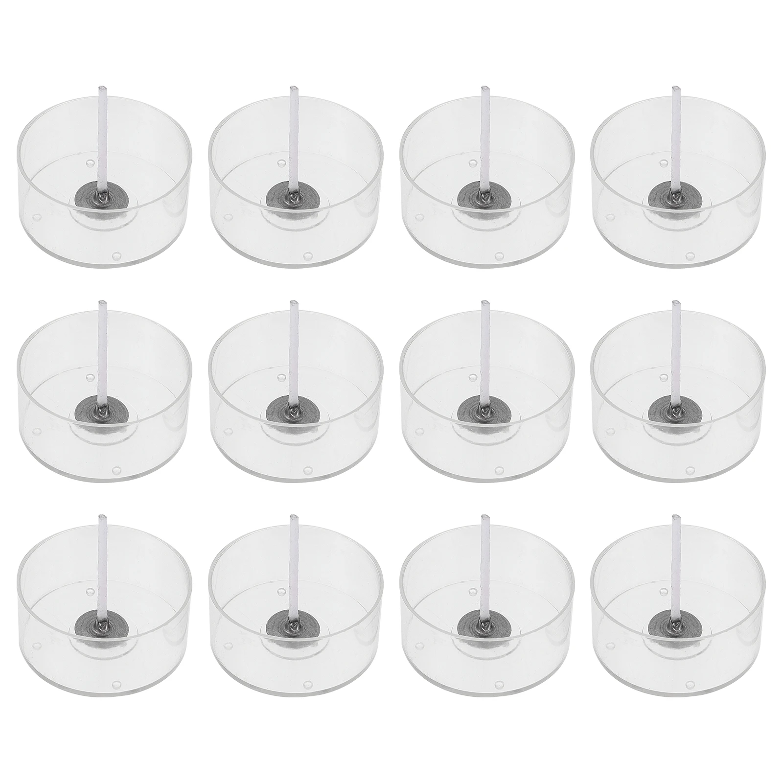 

Making Kit Wick Tealight Wicks Wooden Scented Candles Plastic Supplies for Equipment Accessories