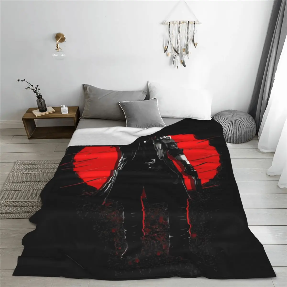 Dante Devil May Cry Game Blanket Flannel Funny Soft Throw Blankets for Home Spring Autumn