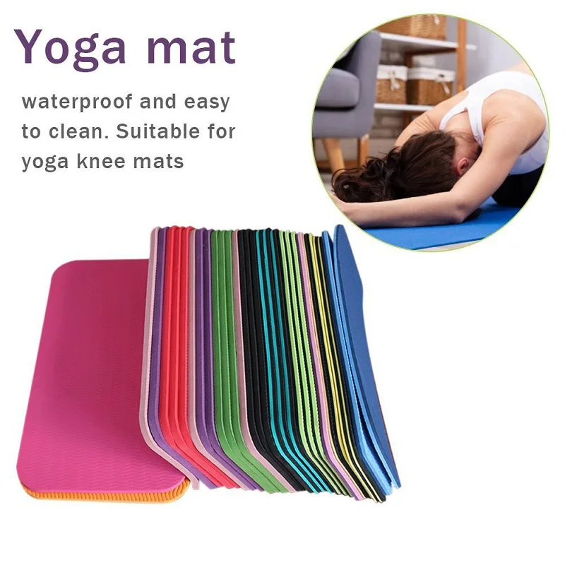 Yoga Knee Pad Cushion Soft Tpe Pad Support Yoga Mat Non-Slip 1Pc Elbow Portable Small Plank Pilates Exercise Gym Fitness Workout