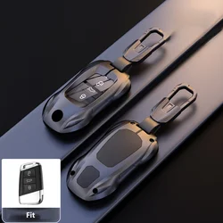 Zinc Alloy for VW for Volkseagen Passat B8 Magotan for Skoda Superb A7 Kodiaq Seat Fob Car Key Case Cover Keychian Accessories