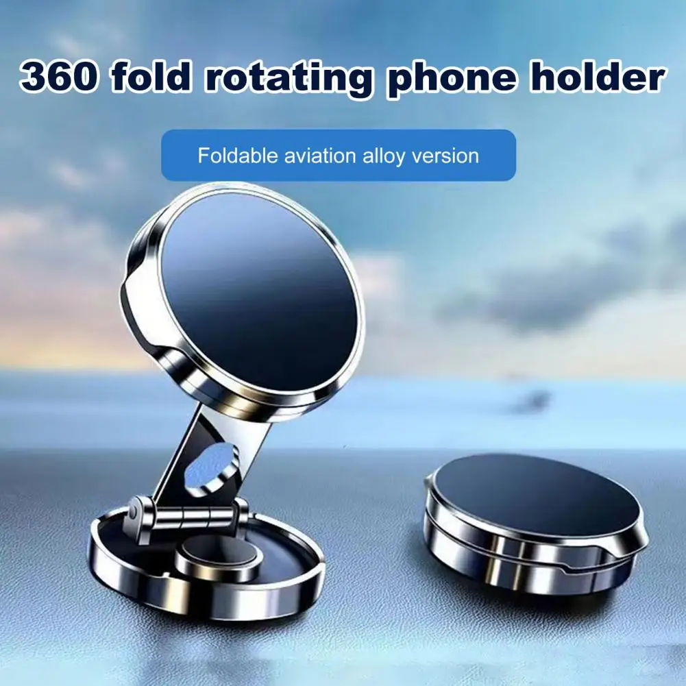 Car Phone Holder for Magsafe Magnetic Car Mount 360-Degree Rotation Adhesive Car Phone Holder for Android Phones
