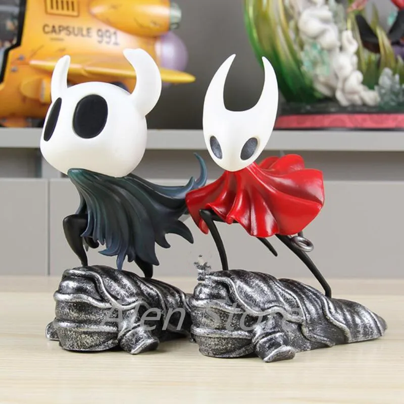 Anime Adventure Game Statue Hornet Hollow Knight Figurine Action Quirrel Figure Dolls PVC Collectible GK Model Toys Gift