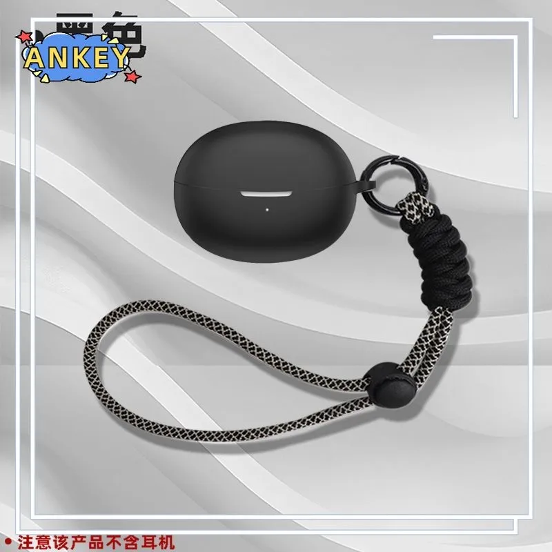 Case for QCY Crossky C30 Protective Nylon Lanyard Soft Cover Shells Anti Dust Sleeve Hand Rope Strap Accessories