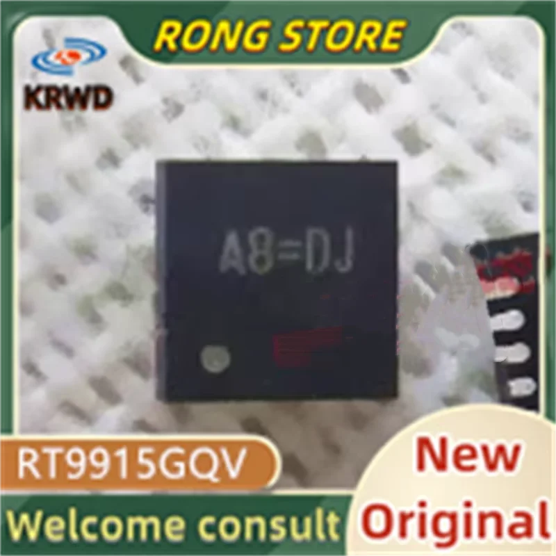 

5PCS A8=** A8= New and Original RT9915GQV RT9915G 9915GQV QFN14