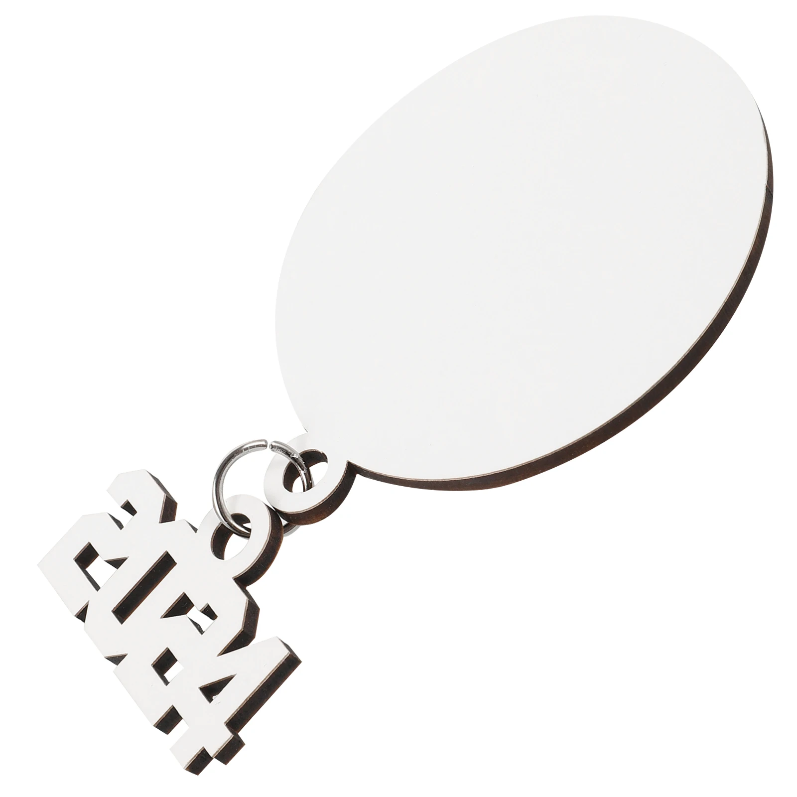 

Creative Graduation Brooch Pin 2024 Heat Transfer Metal Lapel Pin Diy Grad Gift Brooch Party Decoration Bag Hat White