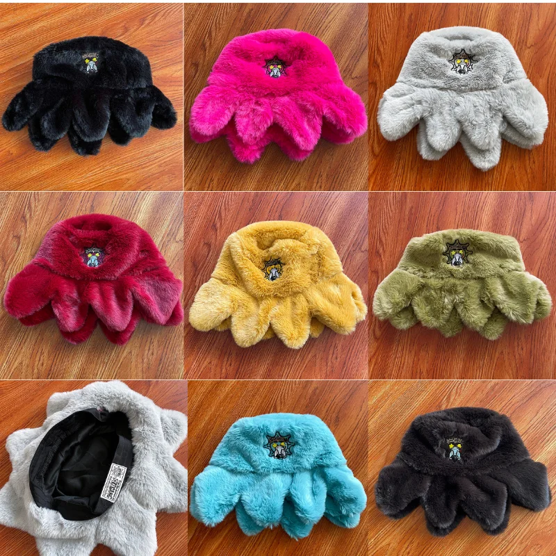 2026ss Winter Glo Gang Cartoon Embroidery Hat High Quality Keep Warm Men Women Outdoor Activity Streetwear