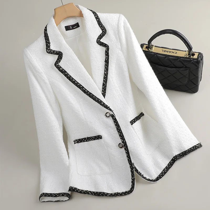 

Осень-зима, женская верхняя одежда, повседневный пиджак, женский офисный костюм, куртка с длинным рукавом, однобортное пальто, женские топы, женская одежда