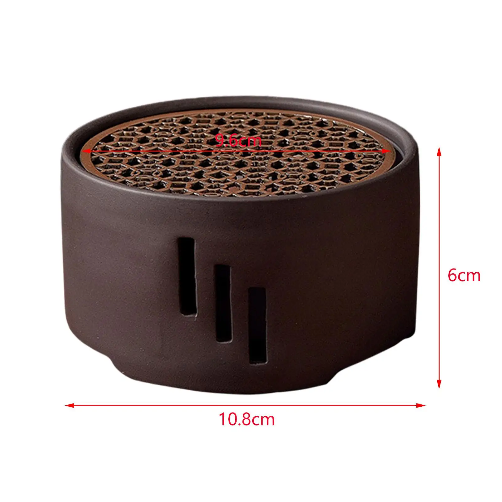 Ceramic Teapot with Side Handle Durable Teapot Milk Warmer for Home Hiking