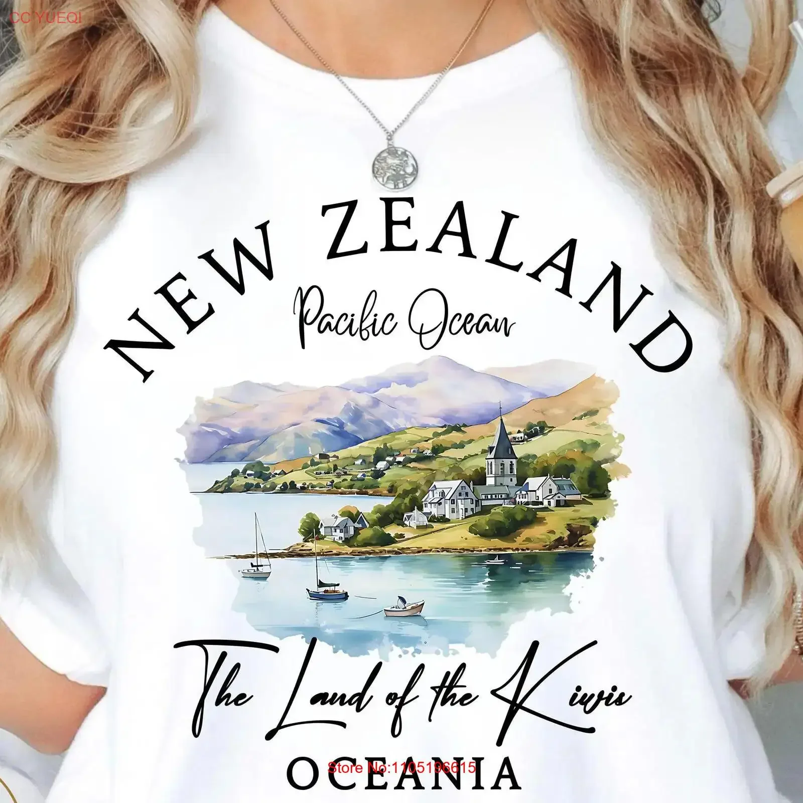 نيوزيلندا تي شيرت الكيوي الأرض السفر المحيط الهادئ أوشنيا تذكارية جزيرة الجنوب الفن خمر غسلها مصمم الملابس