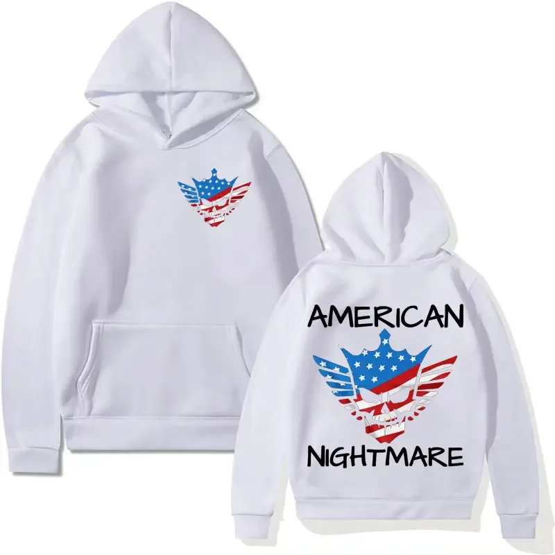 American Nightmare Cody Rhodes Logo Graphic Hoodie Men Women Casual Long Sleeve Sweatshirt Fashion Classic Oversized Hoodies Y2k