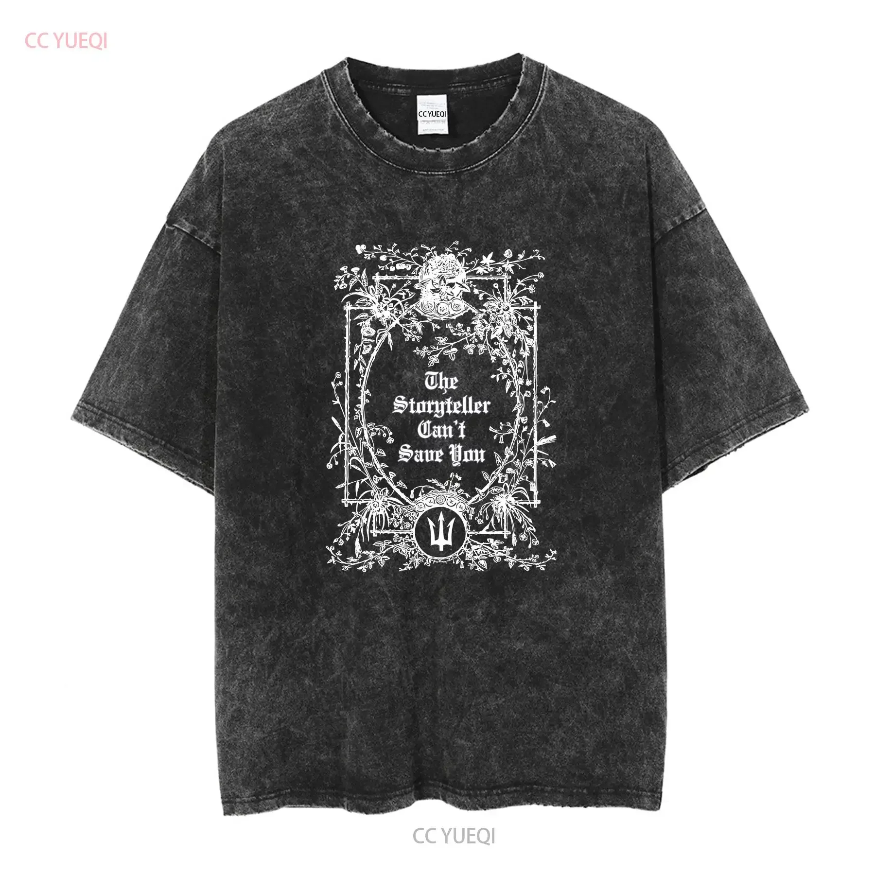 Blood on the Clocktower Inspired Storyteller Can't Save You Jersey T Shirt long or short sleeves vintage Washed fashion Casual