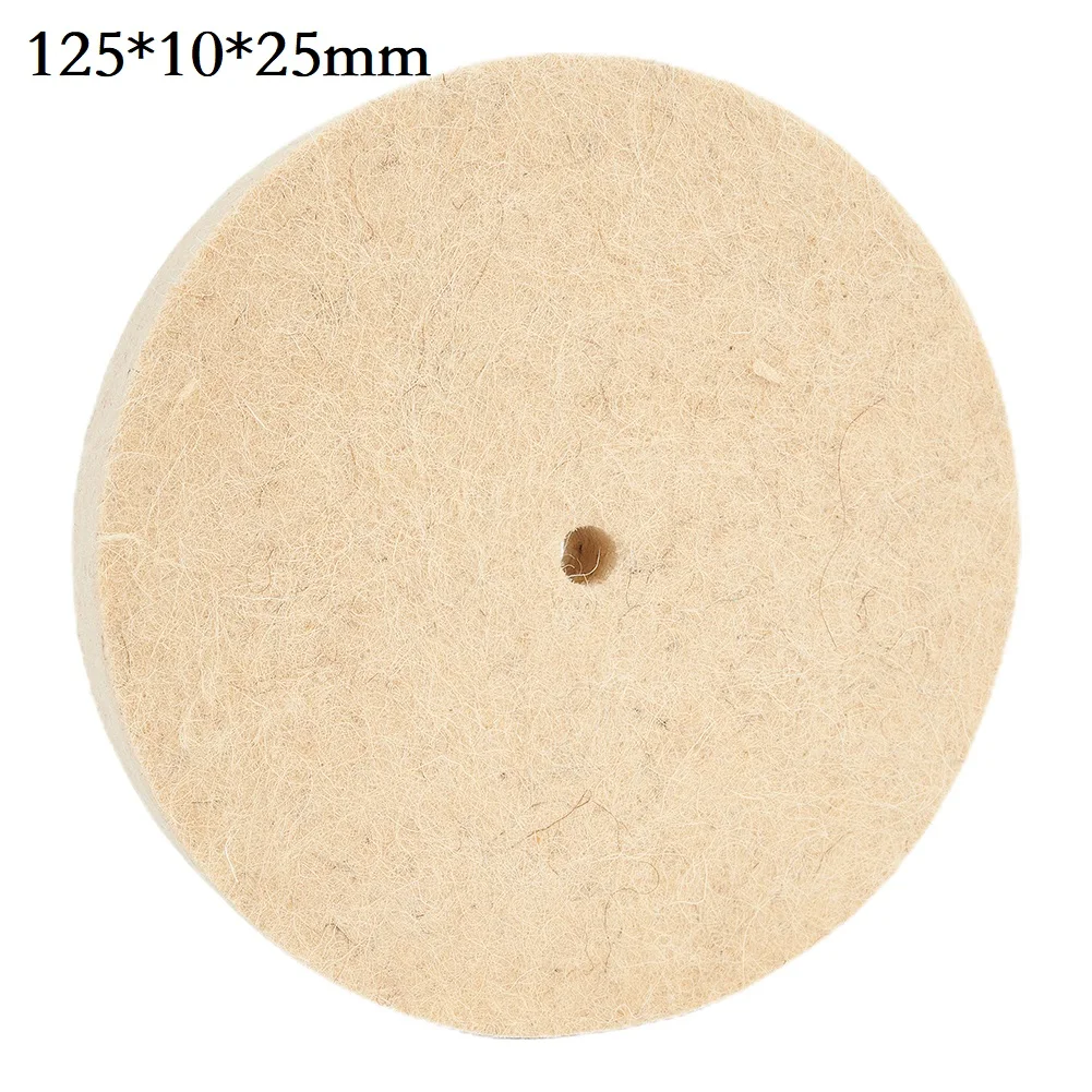 

150mm/6inch Wool Polishing Wheel Buffing Pads Angle Grinder Wheel Felt Polishing Disc For Metal Marble Glass Ceramics