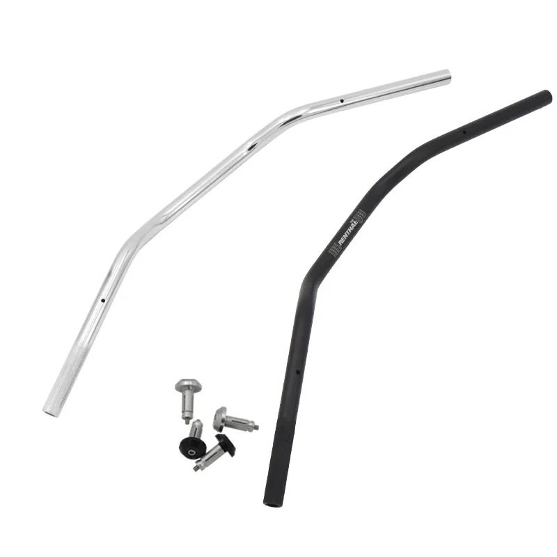 【Premium quality】730mm 22MM Universal Drag Stype Aluminum Alloy Vintage Motorcycle Custom Handle bar Tubes Retro Handlebar