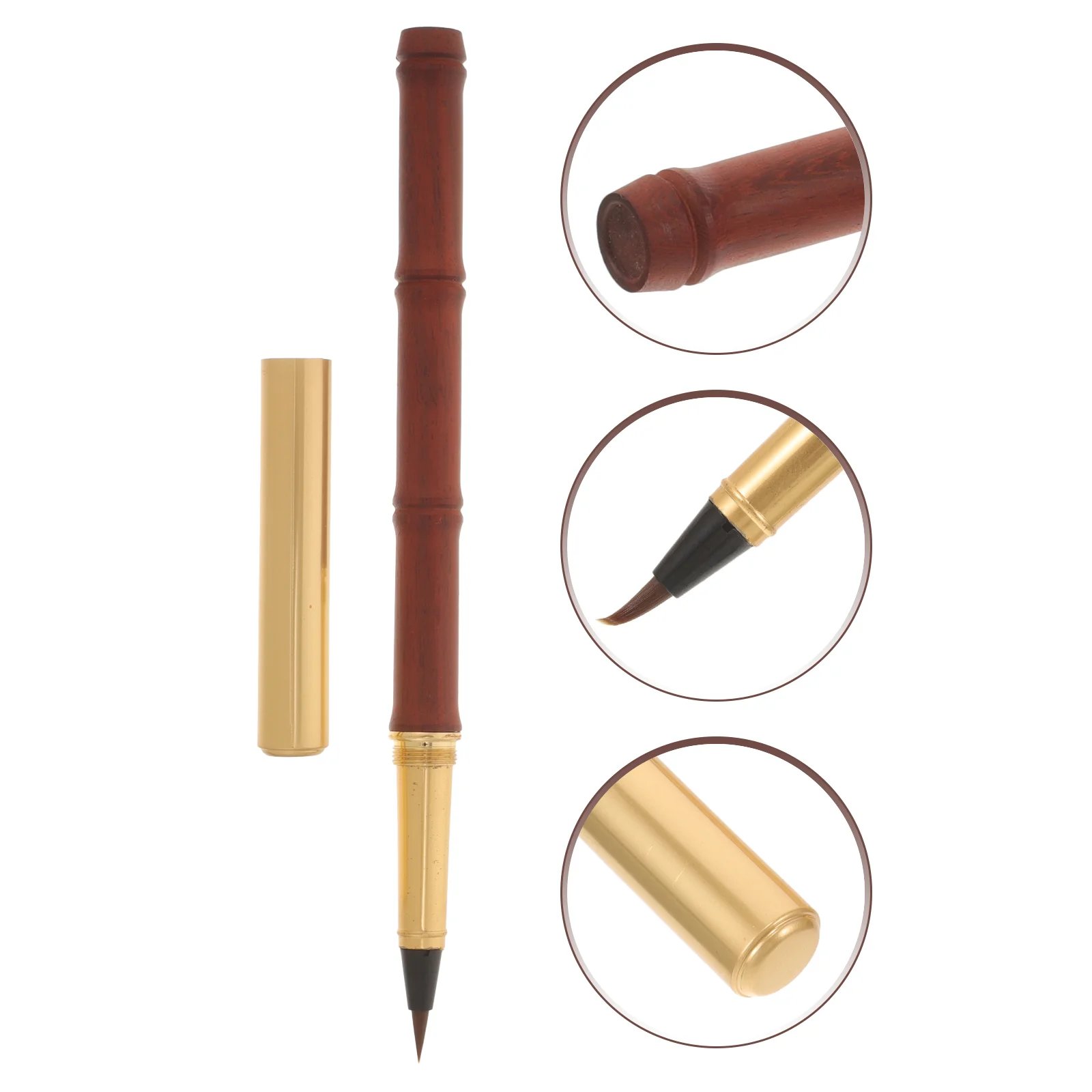 Fountain Pen Brush Chinese Calligraphy Wolf Hair Ink for Refillable