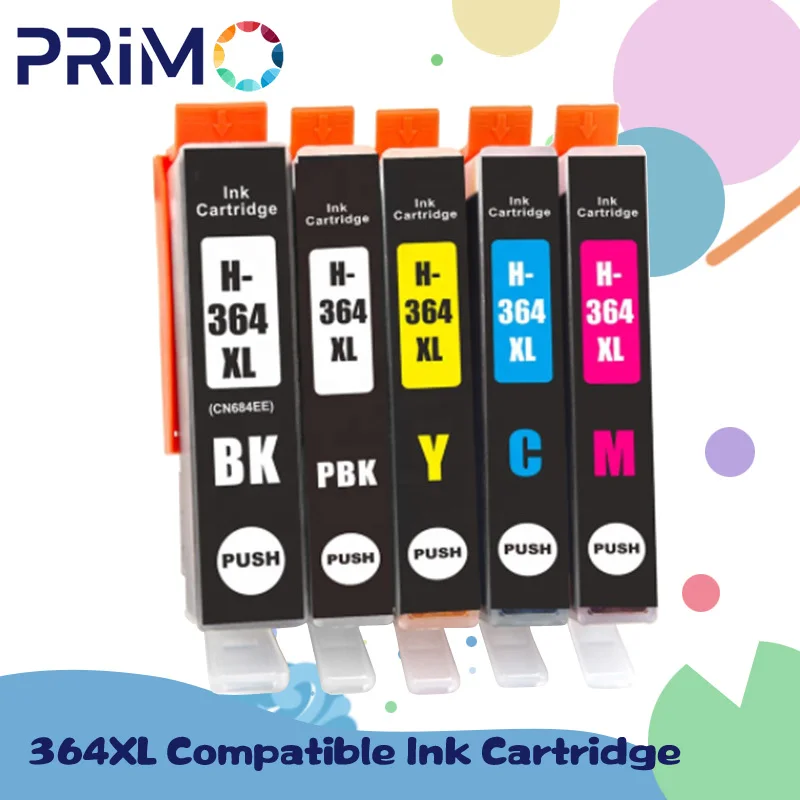 364XL Compatible Ink Cartridge HP364 364 XL For HP Photosmart B8550 B8553 B8558 C5324 C5370 C5373 C5380 C5383 C309 C310 C410