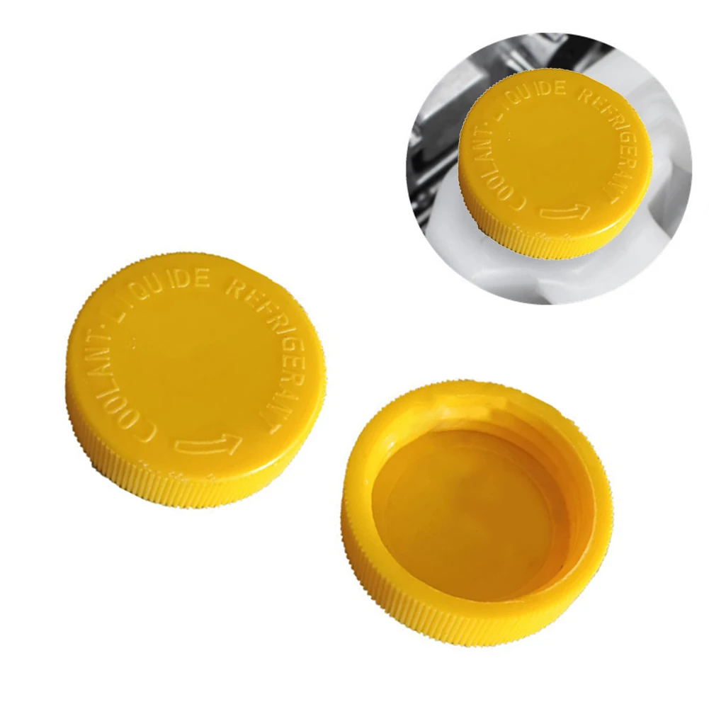 1pcs Coolant Reserve Bottle Cap Plastic Yellow 32mm For Nissan Patrol GU Y61 Navara D22 D21 200SX 2171279900 Car Accessory