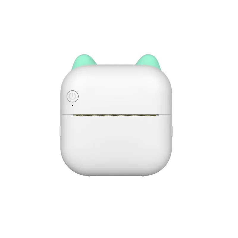 เครื่องพิมพ์พกพาขนาดเล็ก M5 สำหรับนักเรียน แก้ไขข้อผิดพลาดด้วยความร้อน เชื่อมต่อบลูทูธ พิมพ์ภาพถ่าย เอกสาร บันทึกข้อความ