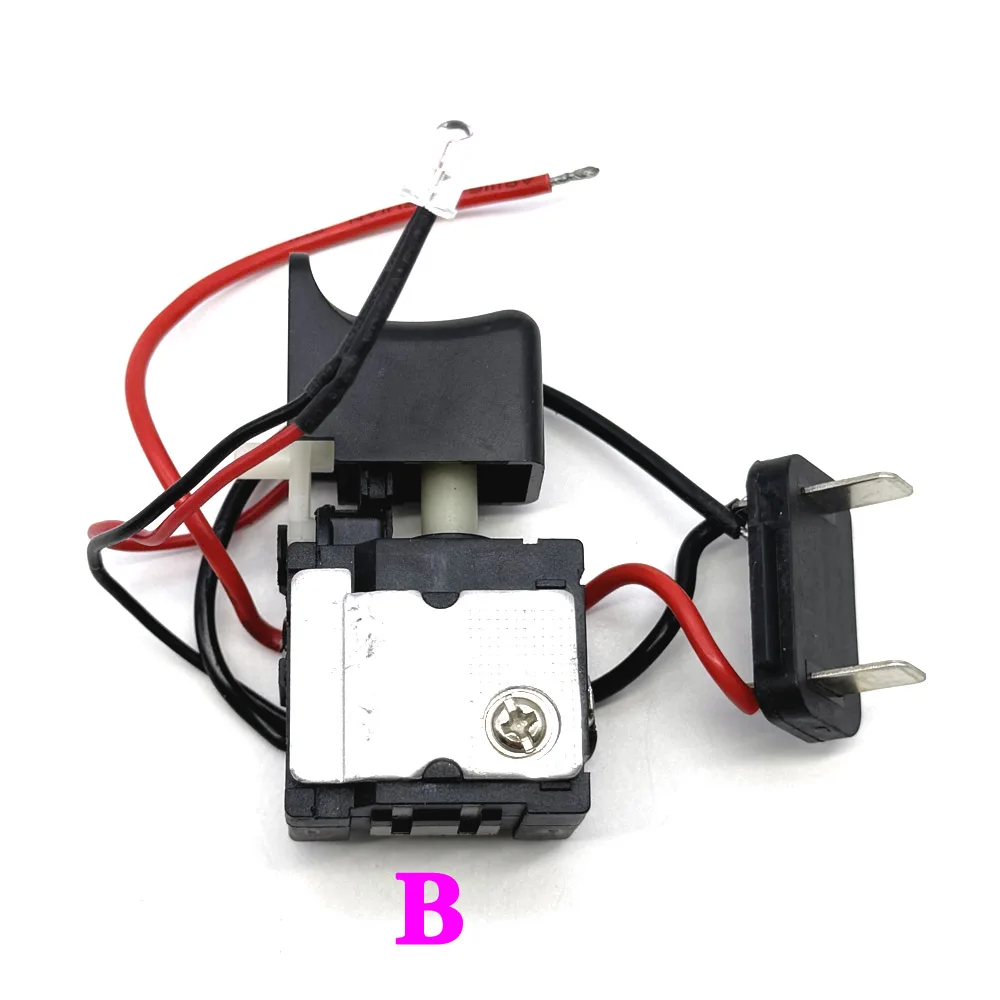 

7.2- 24V With Small LED Light Electric Drill Speed Controller Switch Lithium Battery Cordless Drill Speed Control Trigger Switch