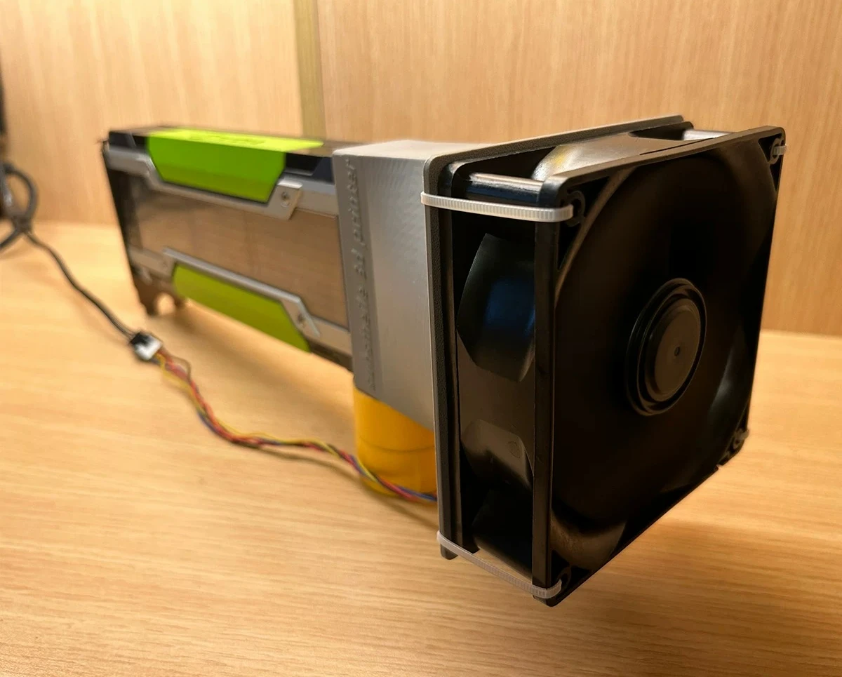 New 12cm Large Cooling Fan for NVIDIA for Tesla V100 P100 P40 M40 K80 Computing Accelerator Cards